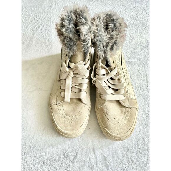 Vans Sk8-Hi MTE 360 All Weather Gray Faux Fur lined Eco Dry Sneaker/Boot size 9 main image 4